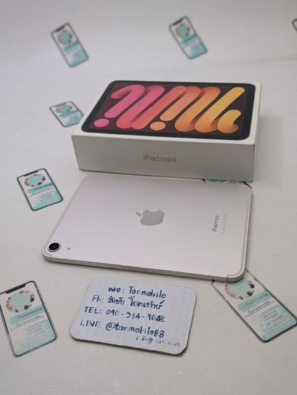 ขาย เทิร์น iPad Mini 7 128 Gb Cellular ศูนย์ไทย สภาพสวย อุปกรณ์ครบยกกล่อง สุขภาพแบต 95 เพียง 14,990 บาท ครับ รูปที่ 2
