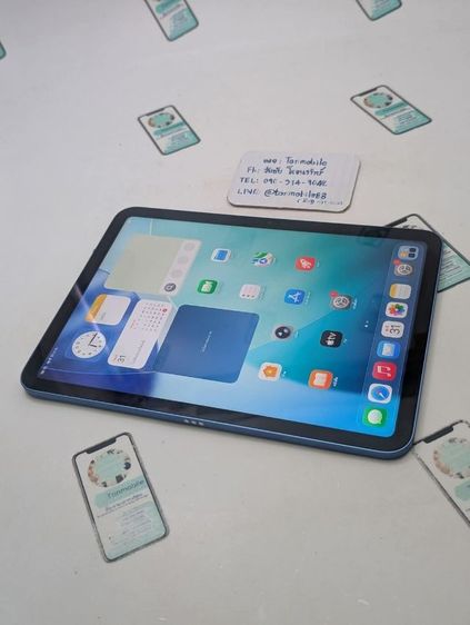 iPad Gen 11 128 Gb Wifi Blue ศูนย์ไทย สภาพใหม่เอี่ยม อุปกรณ์ครบยกกล่อง ขาด Adapter ประกันเหลือ 5 เดือน สุขภาพแบต 99 เพียง 11,990 บาท รูปที่ 2