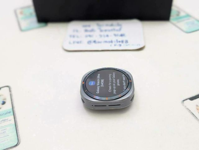 ขาย เทิร์น Samsung Galaxy Watch Ultra 2025 47MM LTE ศูนย์ไทย สภาพใหม่เอี่ยม อุปกรณ์แท้ครบยกกล่อง ประกันยาว 6 เดือน เพียง 9,590 บาท พอครับ  รูปที่ 5
