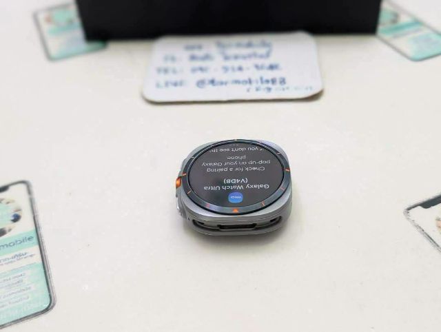 ขาย เทิร์น Samsung Galaxy Watch Ultra 2025 47MM LTE ศูนย์ไทย สภาพใหม่เอี่ยม อุปกรณ์แท้ครบยกกล่อง ประกันยาว 6 เดือน เพียง 9,590 บาท พอครับ  รูปที่ 3
