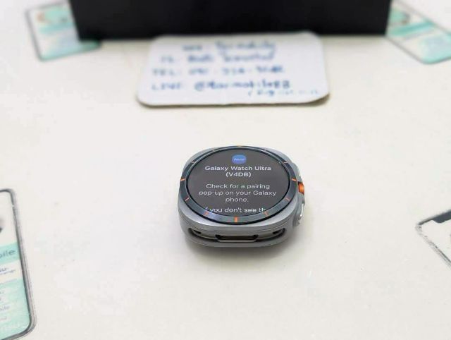 ขาย เทิร์น Samsung Galaxy Watch Ultra 2025 47MM LTE ศูนย์ไทย สภาพใหม่เอี่ยม อุปกรณ์แท้ครบยกกล่อง ประกันยาว 6 เดือน เพียง 9,590 บาท พอครับ  รูปที่ 4