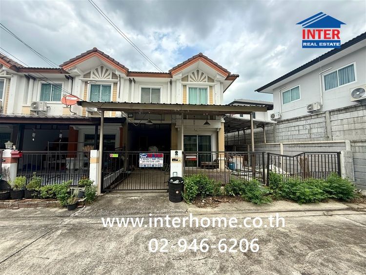 ทาวน์โฮม 2 ชั้น 27.8 ตร.ว. หมู่บ้านพฤกษาวิลล์23 รามอินทรา-พระยาสุเรนทร์ ใกล้แฟชั่นไอส์แลนด์ ซอยพระยาสุเรนทร์21 ถนนรามอินทรา ถนนพระยาสุเรนทร์