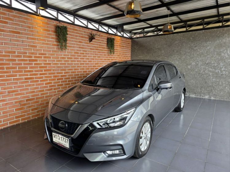 รถ Nissan Almera 1.0L Turbo VL CVT สี เทา