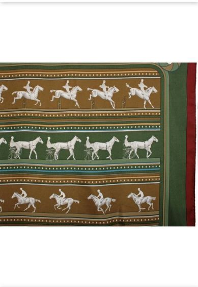 Hermes​ Silk​ Scarf​แท้ รูปที่ 12