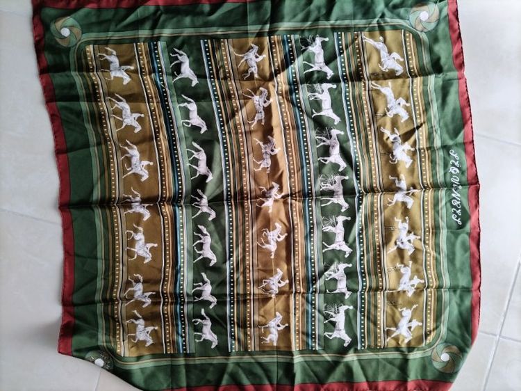Hermes​ Silk​ Scarf​แท้