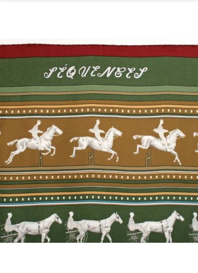 Hermes​ Silk​ Scarf​แท้ รูปที่ 13
