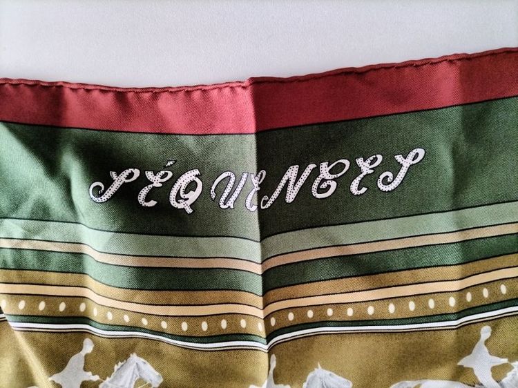 Hermes​ Silk​ Scarf​แท้ รูปที่ 2