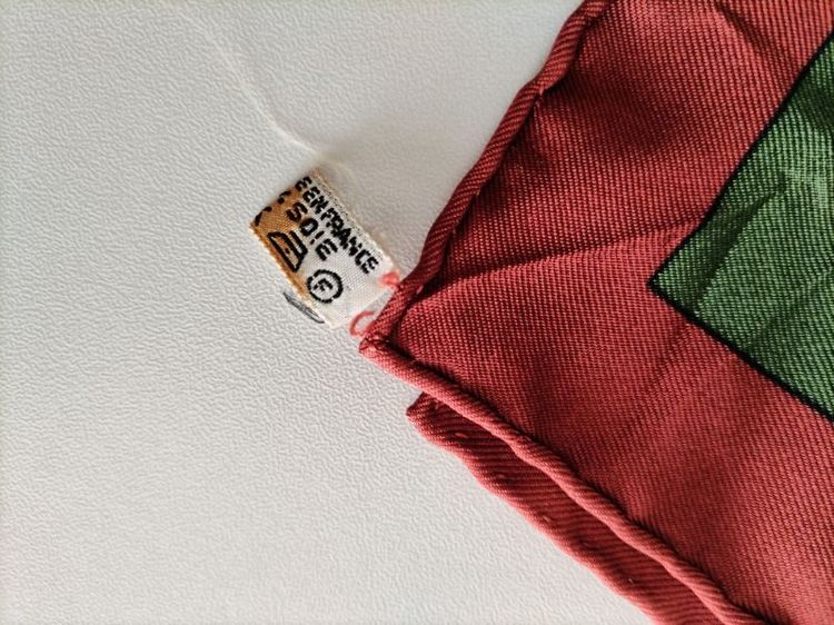 Hermes​ Silk​ Scarf​แท้ รูปที่ 7