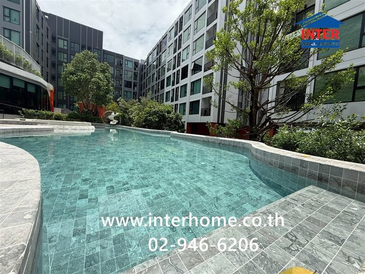 คอนโดมิเนียม 26.67 ตร.ม. เคฟ เอมบริโอ รังสิต ถนนกาญจนาภิเษก ถนนเลียบคลองหกฝั่งตะวันออก คลองหลวง ปทุมธานี รูปที่ 2