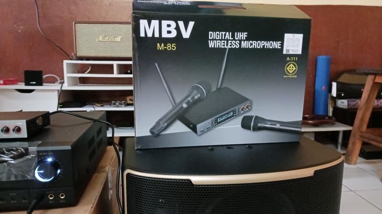 ขายชุดคาราโอเกะ แอมป์ JBL รุ่น RMA330 และลําโพง JBL Pasion10 และชุดไมค์ลอย MBV รูปที่ 5