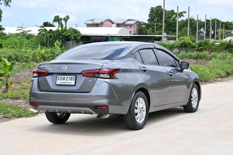 Nissan Almera 2022 1.0 V Sedan เบนซิน ไม่ติดแก๊ส เกียร์อัตโนมัติ เทา รูปที่ 4
