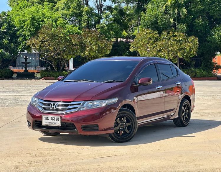 Honda City 2012 1.5 V i-VTEC Sedan เบนซิน ไม่ติดแก๊ส เกียร์อัตโนมัติ แดง รูปที่ 3