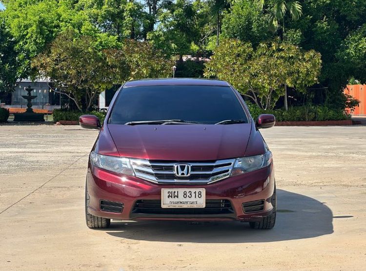 Honda City 2012 1.5 V i-VTEC Sedan เบนซิน ไม่ติดแก๊ส เกียร์อัตโนมัติ แดง รูปที่ 2