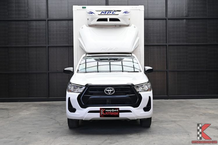 Toyota Hilux Revo 2023 2.4 Entry Pickup ดีเซล ไม่ติดแก๊ส เกียร์ธรรมดา ขาว รูปที่ 2