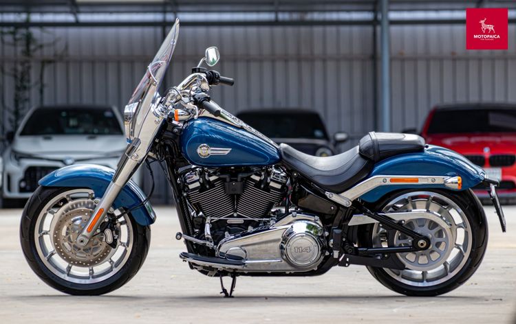 Harley Davidson Fatboy114 ปี2023 เจ้าของเดียว วิ่ง700Mi. ใหม่มาก รูปที่ 4