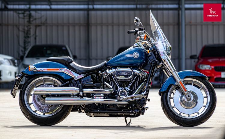 Harley Davidson Fatboy114 ปี2023 เจ้าของเดียว วิ่ง700Mi. ใหม่มาก รูปที่ 3