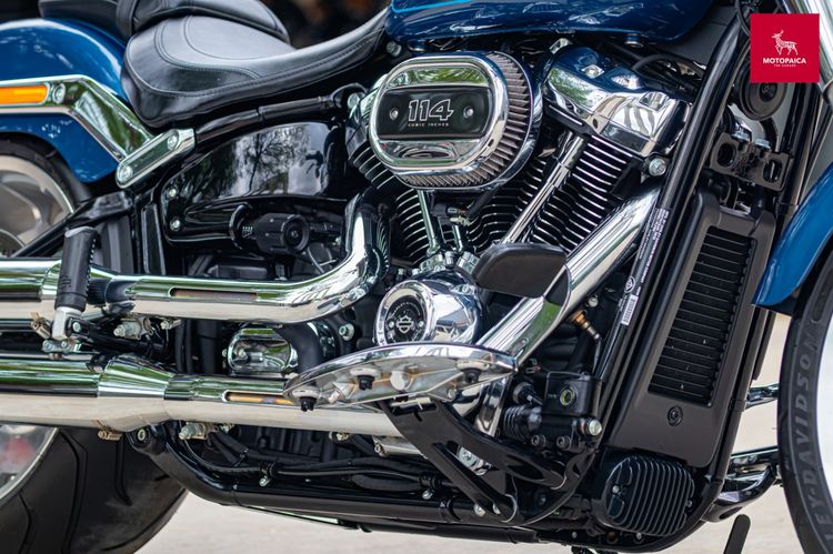 Harley Davidson Fatboy114 ปี2023 เจ้าของเดียว วิ่ง700Mi. ใหม่มาก รูปที่ 9