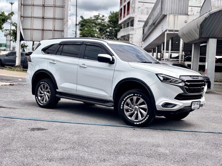 Isuzu MU-X 2024 1.9 Elegant 2WD Utility-car ดีเซล ไม่ติดแก๊ส เกียร์อัตโนมัติ ขาว
