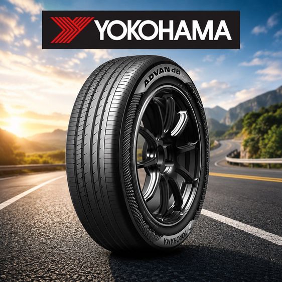yokohama advan db v553 245/45R17 ยางปี2026 รูปที่ 2