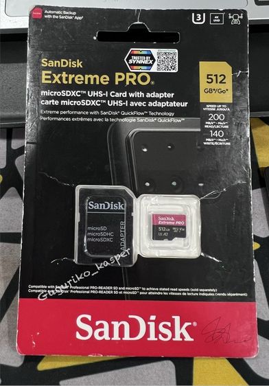 อื่นๆ เมมโมรี่การ์ด Micro sd card Sandisk 512GB