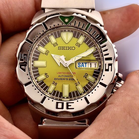 SEIKO GREEN MONSTER LIMITED EDITION รูปที่ 9