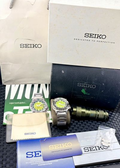 SEIKO GREEN MONSTER LIMITED EDITION รูปที่ 4