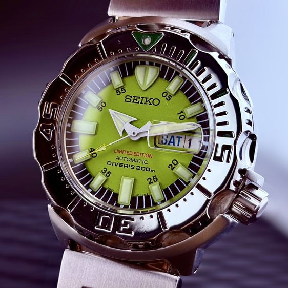 SEIKO GREEN MONSTER LIMITED EDITION รูปที่ 2