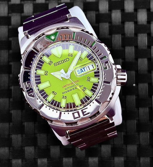 SEIKO GREEN MONSTER LIMITED EDITION รูปที่ 10