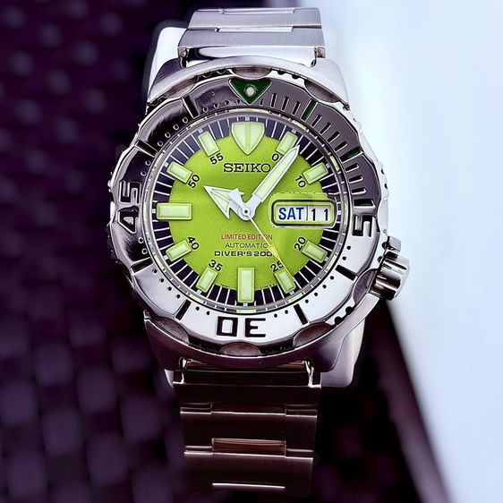 SEIKO GREEN MONSTER LIMITED EDITION รูปที่ 6