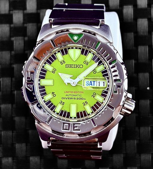 SEIKO GREEN MONSTER LIMITED EDITION รูปที่ 7