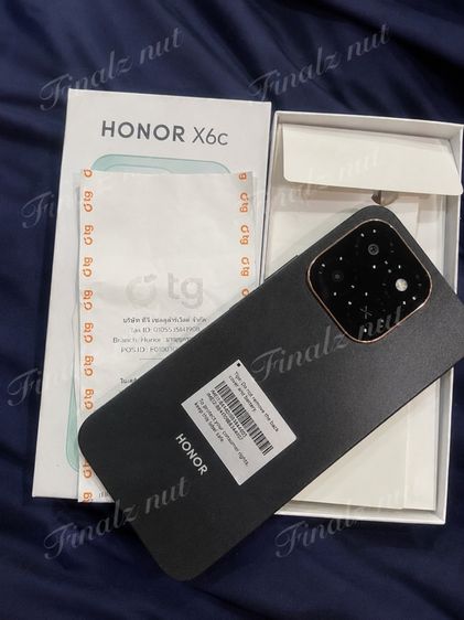 128 GB Honor X6c สีดำ 128GB ครบกล่อง มีใบเสร็จ
