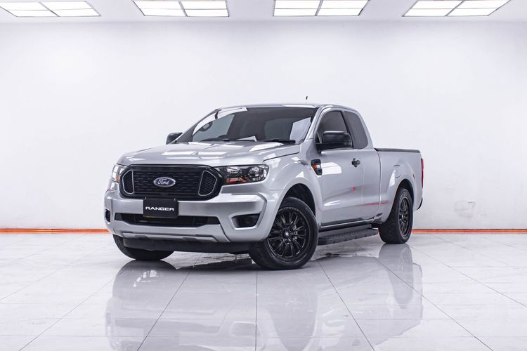 Ford Ranger 2019 2.2 Hi-Rider XL Plus Pickup ดีเซล ไม่ติดแก๊ส เกียร์ธรรมดา เทา