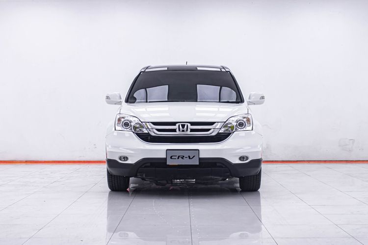 Honda CR-V 2011 2.0 E 4WD Utility-car เบนซิน ไม่ติดแก๊ส เกียร์อัตโนมัติ ขาว รูปที่ 4