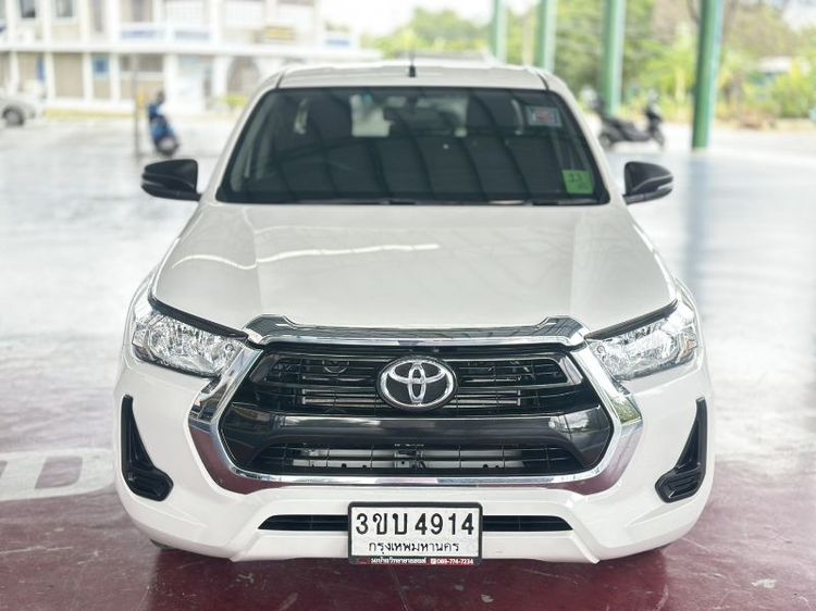 Toyota Hilux Revo 2022 2.4 Entry Pickup ดีเซล เกียร์อัตโนมัติ ขาว รูปที่ 3