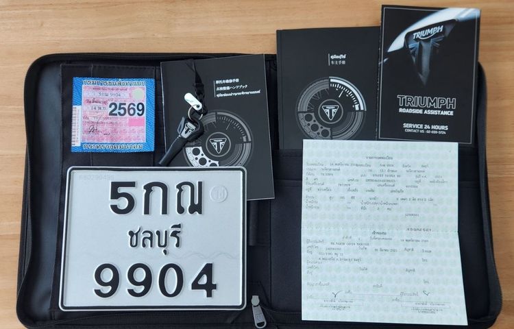 2024 Triumph Street Triple 765RS — 4,080km — Like New — Warranty to 2027 รูปที่ 8