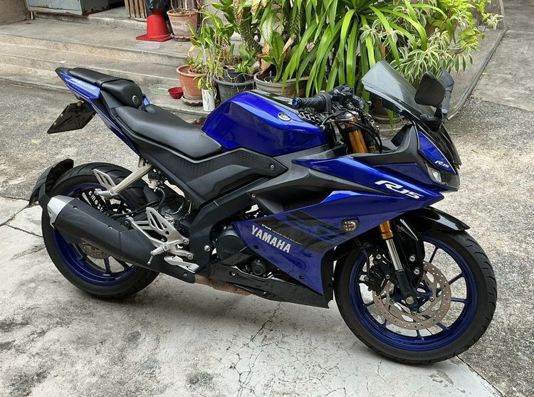 YAMAHA YZF-R15 สีน้ำดำ - น้ำเงิน 2018  รูปที่ 3