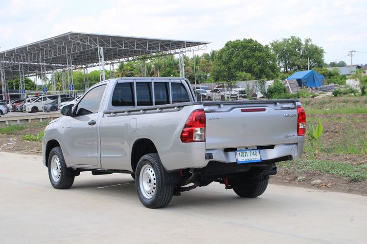 Toyota Hilux Revo 2015 2.4 J Pickup ดีเซล ไม่ติดแก๊ส เกียร์ธรรมดา เทา รูปที่ 4