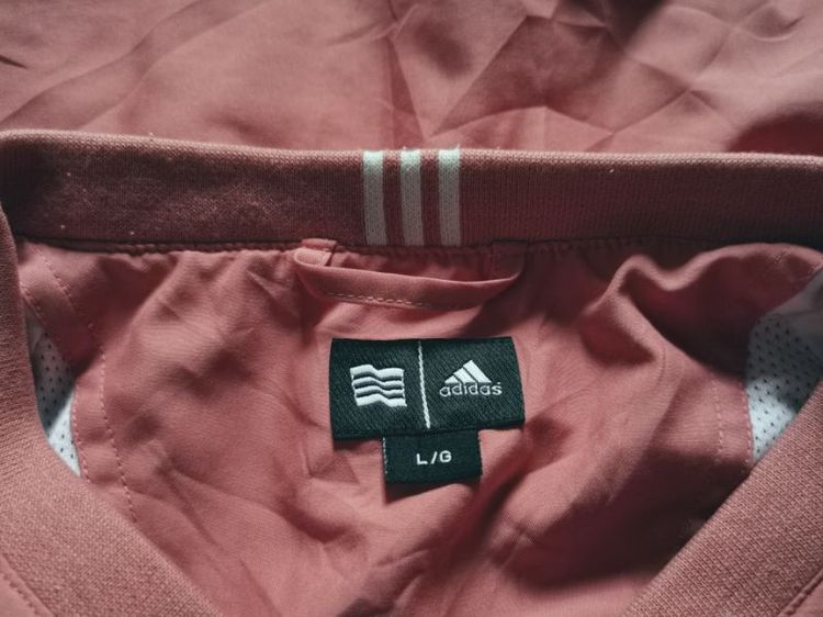 Adidas เสื้อมือสอง​ เสื้อสเวตเตอร์​ทรงสปอร์ต​ เสื้อคลุม​กันลม เสื้อวอร์มใส่ออกกำลัง​กาย​ รูปที่ 3
