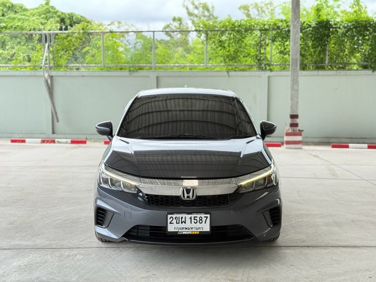 Honda City 2021 1.0 S+ Sedan เบนซิน ไม่ติดแก๊ส เกียร์อัตโนมัติ เทา รูปที่ 2