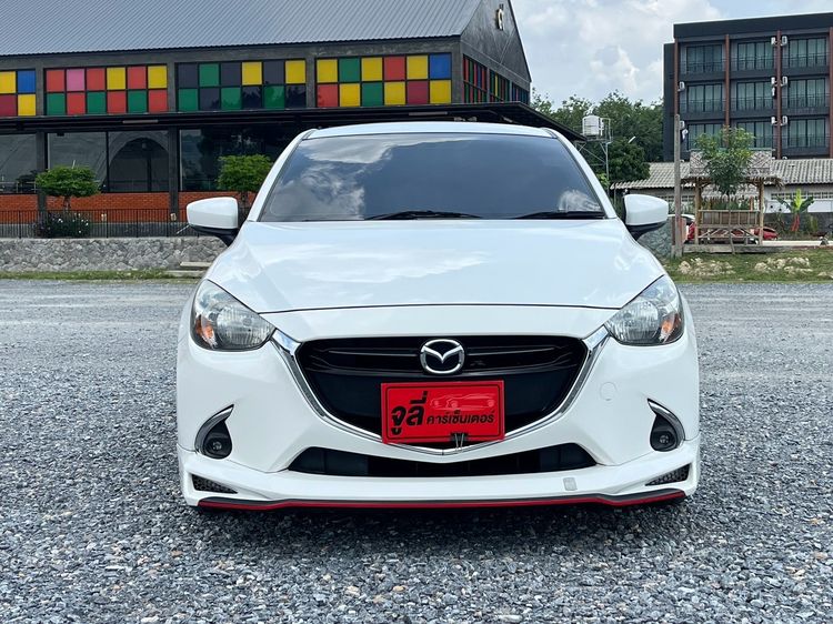 Mazda Mazda 2 2017 1.3 Sports High Connect Sedan เบนซิน ไม่ติดแก๊ส เกียร์อัตโนมัติ ขาว รูปที่ 3