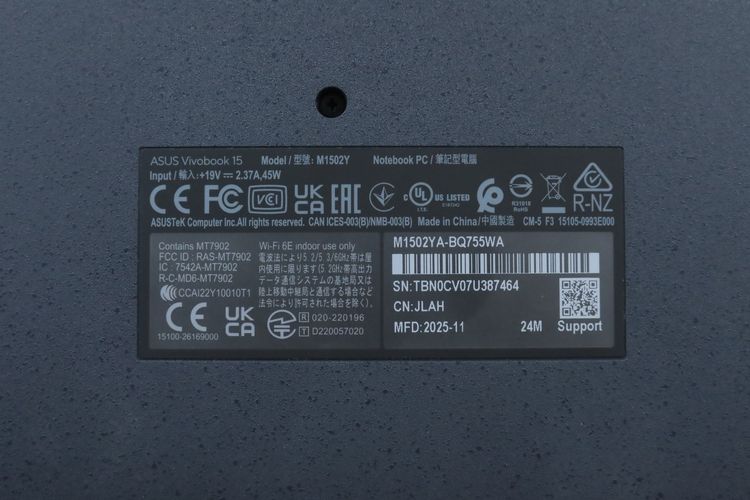ASUS VIVOBOOK 15 Ryzen 7 5825U RAM16.512GB  รูปที่ 10