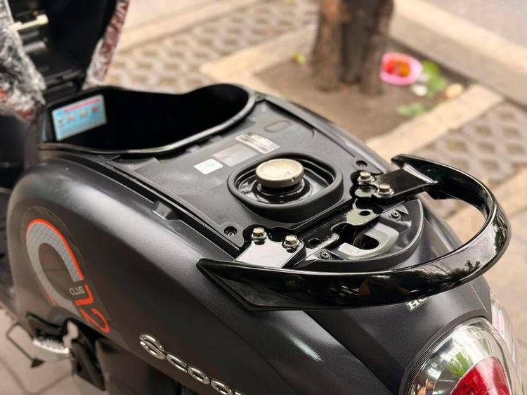 Scoopy i สี ดำ ปี 61 รถบ้านใช้งานเองกุญแจแท้2ดอก รูปที่ 7