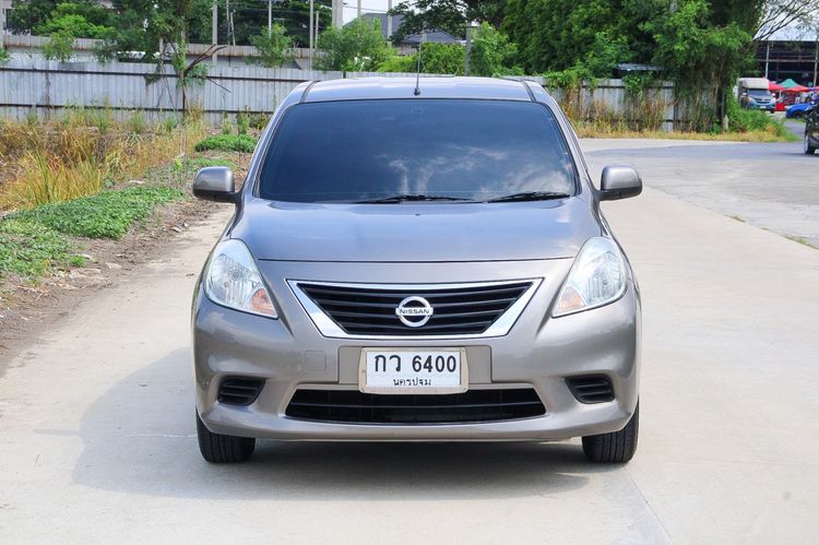 Nissan Almera 2012 1.2 ES Sedan เบนซิน ไม่ติดแก๊ส เกียร์อัตโนมัติ เทา รูปที่ 4