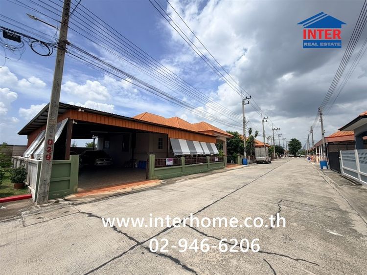 บ้านเดี่ยว 1 ชั้น 87.1 ตร.ว. หมู่บ้านฐานมั่นคง โครงการ 10 ซอยเอราวัณ8 ถนนคลองหลวง ถนนเอราวัณ1 คลองหลวง ปทุมธานี รูปที่ 2