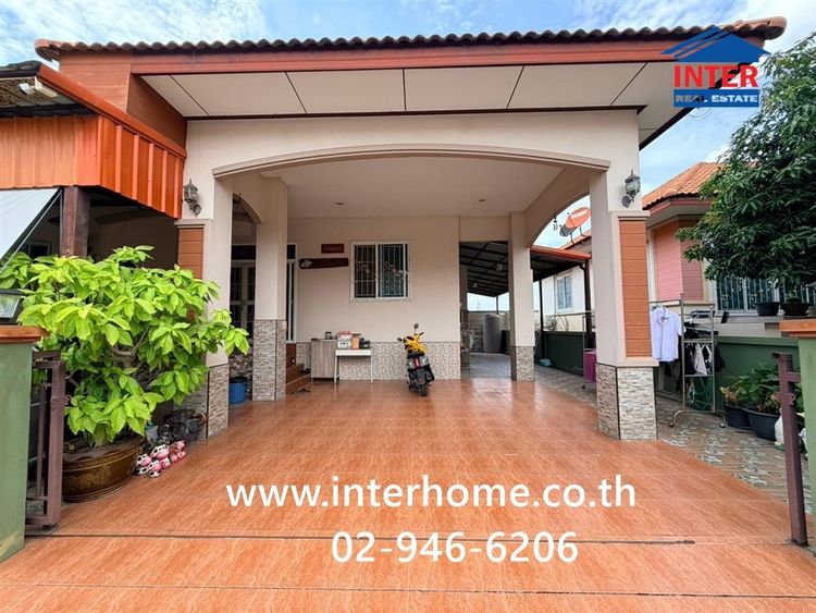 บ้านเดี่ยว 1 ชั้น 87.1 ตร.ว. หมู่บ้านฐานมั่นคง โครงการ 10 ซอยเอราวัณ8 ถนนคลองหลวง ถนนเอราวัณ1 คลองหลวง ปทุมธานี รูปที่ 4