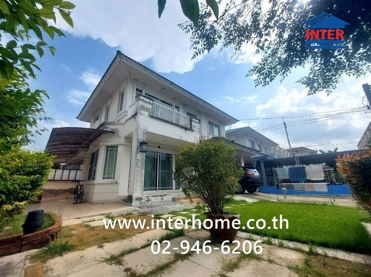 บ้านเดี่ยว 2 ชั้น 70.3 ตร.ว. หมู่บ้านมัณฑนา อ่อนนุช-วงแหวน ใกล้นิคมอุตสาหกรรมอัญธานี เจโมโปลิส ซอยสุขาภิบาล2 ซอย25 ถนนสุขาภิบาล2 เขตประเวศ  รูปที่ 3