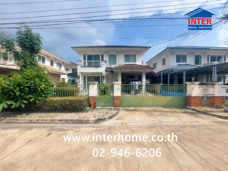 บ้านเดี่ยว 2 ชั้น 70.3 ตร.ว. หมู่บ้านมัณฑนา อ่อนนุช-วงแหวน ใกล้นิคมอุตสาหกรรมอัญธานี เจโมโปลิส ซอยสุขาภิบาล2 ซอย25 ถนนสุขาภิบาล2 เขตประเวศ  รูปที่ 2