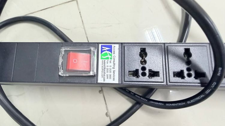 เปิดรับเสนอราคาประมูลซื้อ - รางปลั๊กไฟตู้แร็ก PDU 24 ช่อง พร้อมสายไฟ มือสอง รูปที่ 3