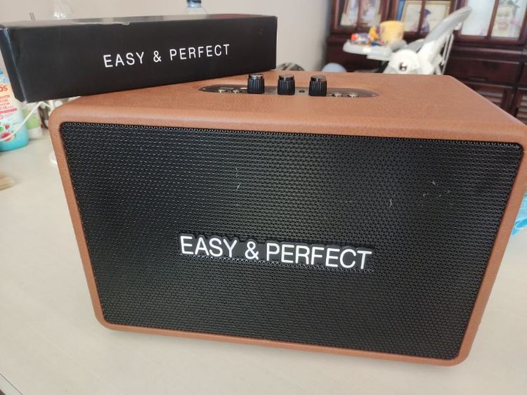 ขายลำโพง easy & perfect ใหม่มาก