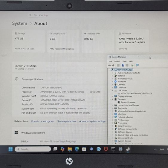 HP 15s-eq1538AU รูปที่ 10